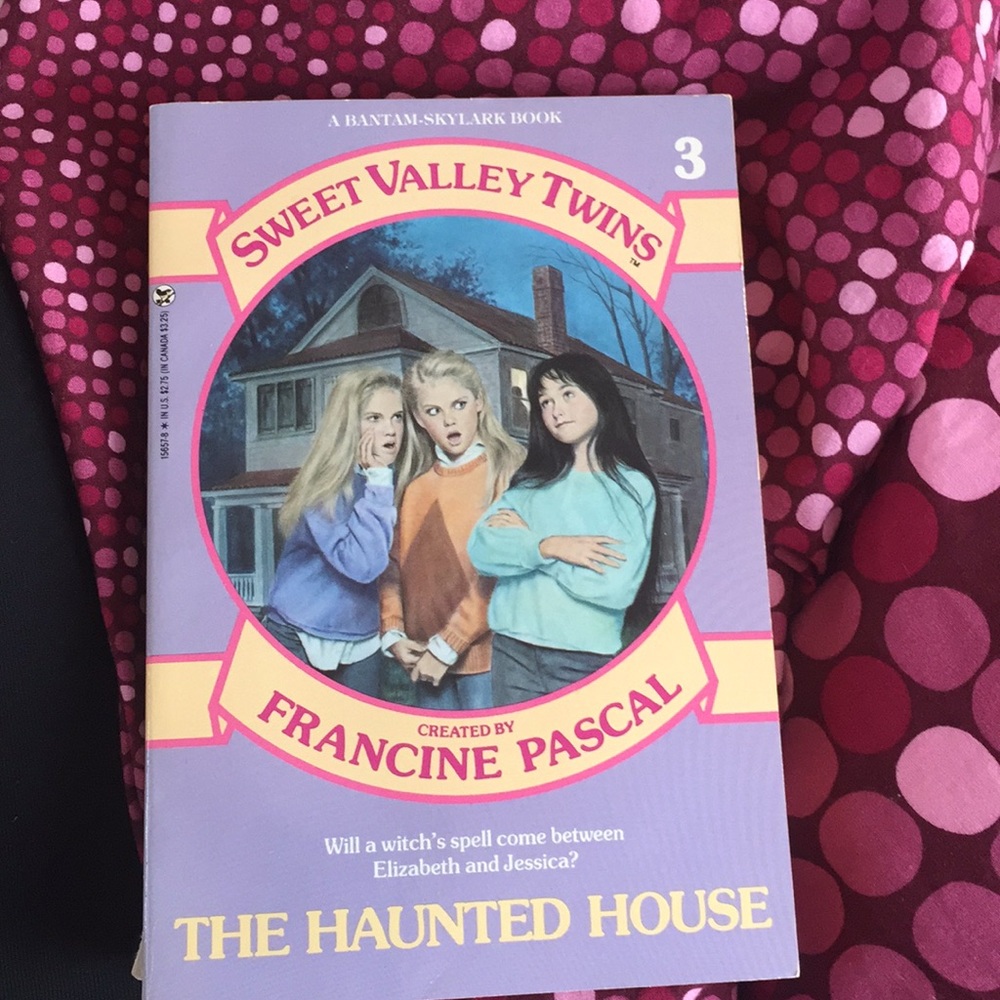 Rare collectible sweet valley twins book